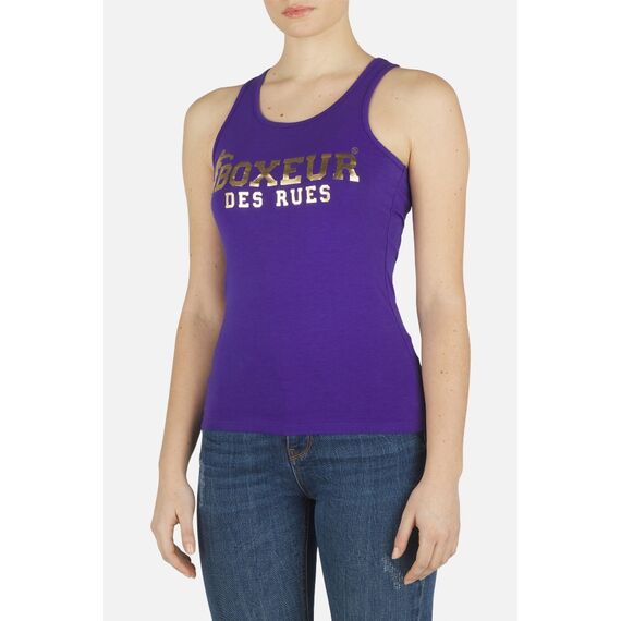 Débardeur Basic Olympic Logo Top, Taille: S, Couleur: Violet