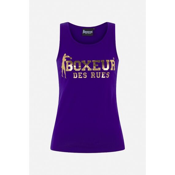 Débardeur Basic Olympic Logo Top, Taille: S, Couleur: Violet, 2 image