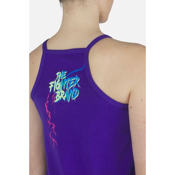 High Neck Tank Top, Size: S, Colour: Violett, 4 image