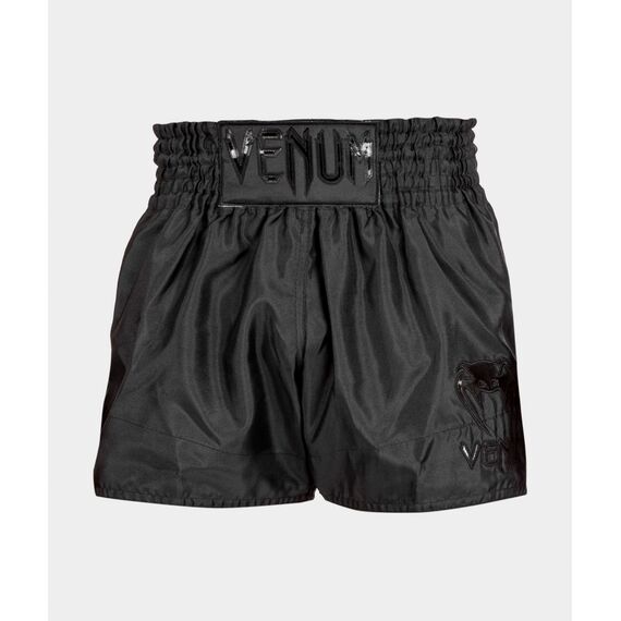 Muay Thaï Shorts Classic, Bekleidungsgrösse: L, Farbe: Schwarz