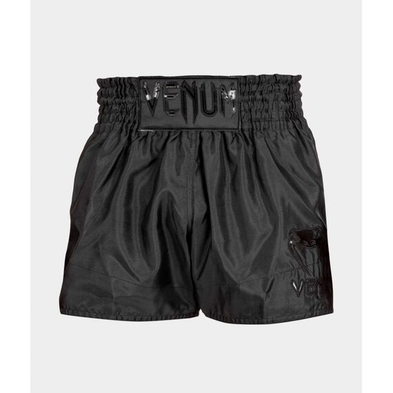 Muay Thaï Shorts Classic, Bekleidungsgrösse: M, Farbe: Schwarz