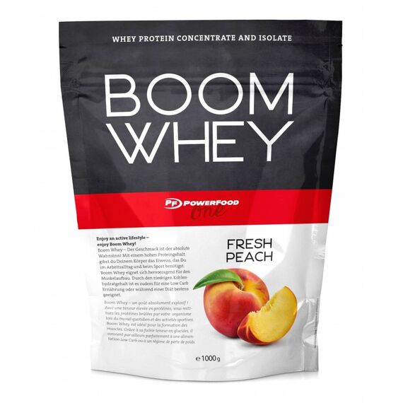 Boom Whey 1000g Powerfood One | Pêche