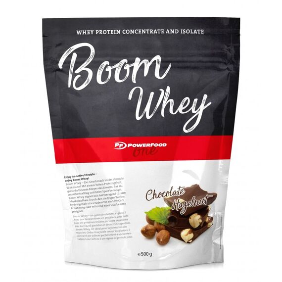 Boom Whey 500g Powerfood One | Chocolate Hazelnut