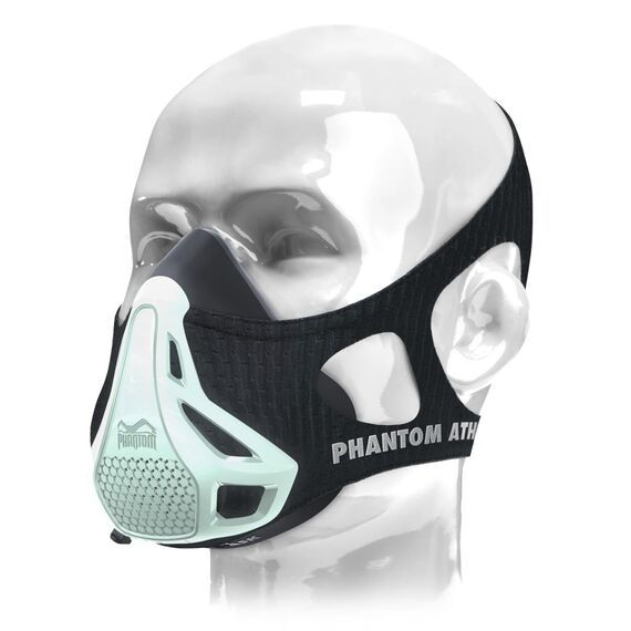Masque d'entraînement Phantom, Taille: M, Couleur: Bleu clair
