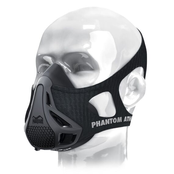 Phantom training mask sleeve, Size: L, Colour: Schwarz, 2 image