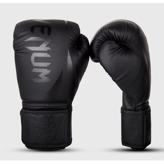 Venum Challenger 2.0 Kids Boxing Gloves - Black/Black, Colour: Schwarz, OZ: 8oz, 5 image