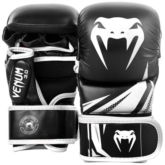 Sparring Gloves Venum Challenger 3.0 - Black/White, Colour: Schwarz, Size: L-XL
