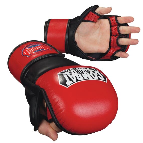 Sparing gloves MMA Combat Sports, Taille: L, Couleur: Rouge