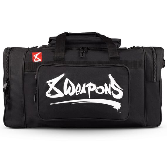 8 WEAPONS Sport Bag, BIG 8, black-white, Colour: Schwarz, Volume: 70 l, 3 image