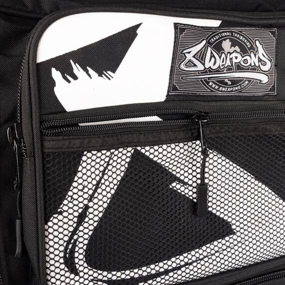 8 WEAPONS Sport Bag, BIG 8, black-white, Colour: Schwarz, Volume: 70 l, 8 image