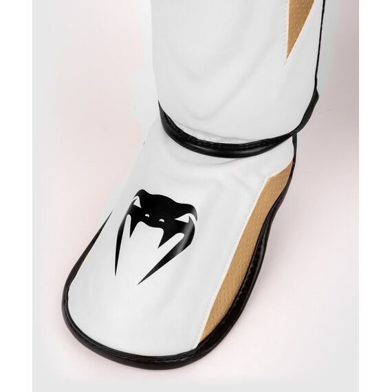 Venum Elite Evo Shinguards, Couleur: Blanc, Taille ne pas utiliser: L, 2 image