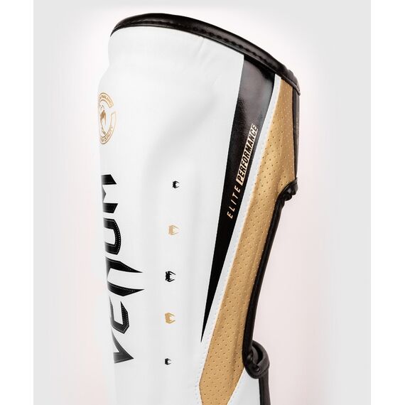 Venum Elite Evo Shinguards, Couleur: Blanc, Taille ne pas utiliser: L, 4 image