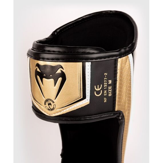 Venum Elite Evo Shinguards, Couleur: Blanc, Taille ne pas utiliser: L, 7 image