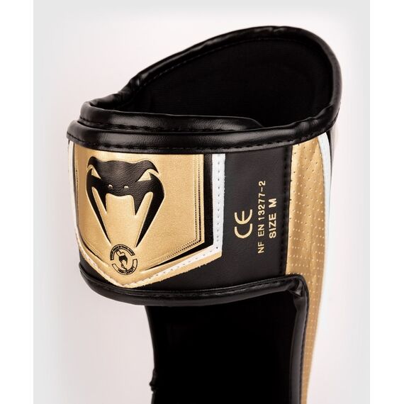 Venum Elite Evo Shinguards, Colour: Weiss, Size: M, 7 image