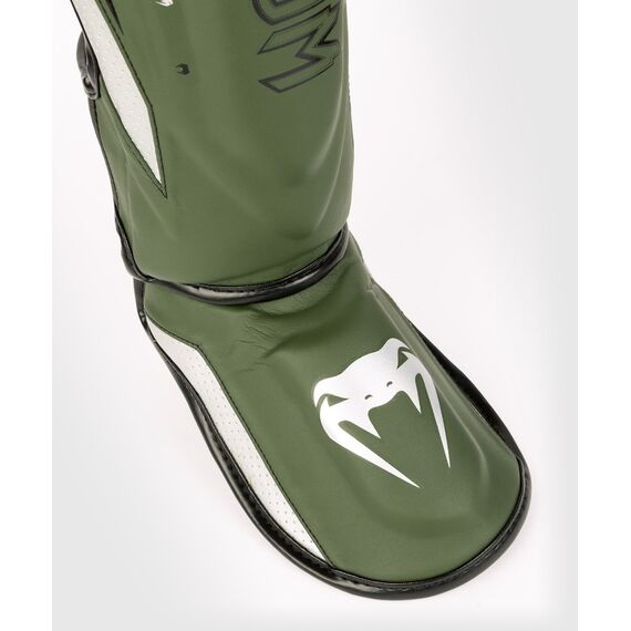Venum Elite Evo Shinguards, Couleur: Kaki, Taille ne pas utiliser: L, 3 image