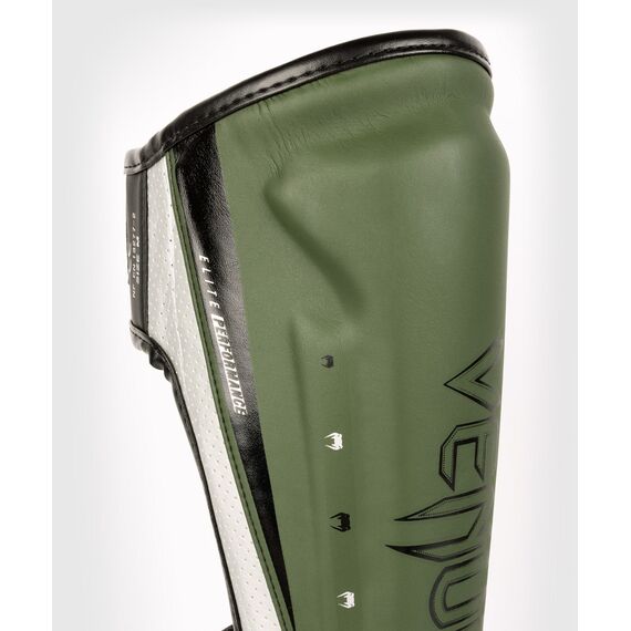 Venum Elite Evo Shinguards, Couleur: Kaki, Taille ne pas utiliser: L, 5 image