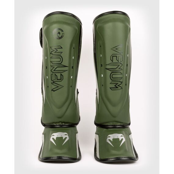 Venum Elite Evo Shinguards, Couleur: Kaki, Taille ne pas utiliser: L, 6 image