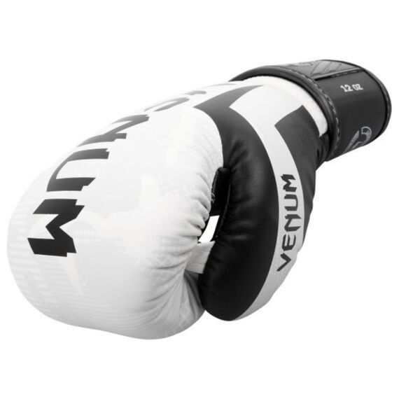 Venum Elite Boxing Gloves - White/Camo, Colour: Weiss, OZ: 16oz, 4 image