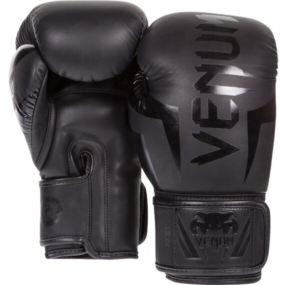 Boxhandschuhe Venum Elite, Farbe: Schwarz, OZ: 12oz, 2 image