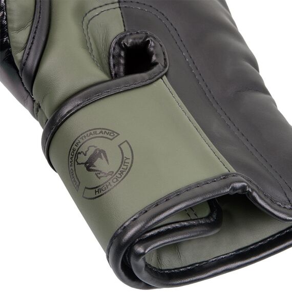 Venum Elite Boxing Gloves - Kaki/Black, Colour: Khaki, OZ: 16oz, 4 image