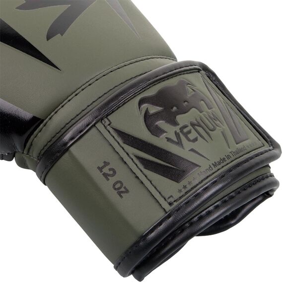 Venum Elite Boxing Gloves - Kaki/Black, Colour: Khaki, OZ: 16oz, 5 image
