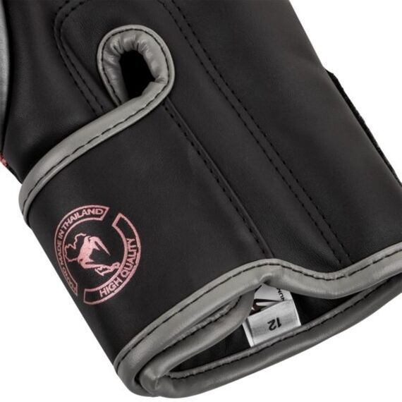 Venum Elite Boxing Gloves - Black/Pink Gold, Colour: Rosa, OZ: 8oz, 6 image