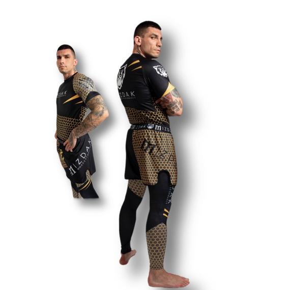 MMA Leggings Octa Edition, Size: L, Colour: Schwarz, 2 image
