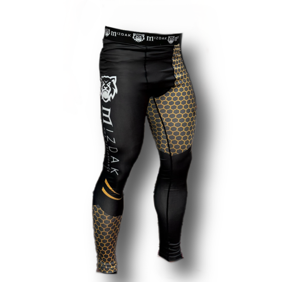 MMA Leggings Octa Edition, Size: L, Colour: Schwarz, 3 image