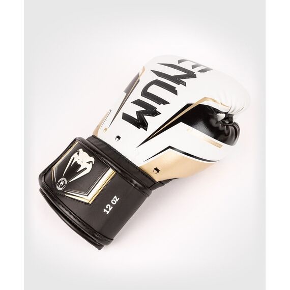 Venum Elite Evo Boxing Gloves, Colour: Weiss, OZ: 14oz, 3 image