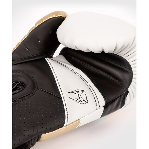 Venum Elite Evo Boxing Gloves, Colour: Weiss, OZ: 14oz, 6 image