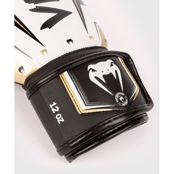 Venum Elite Evo Boxing Gloves, Colour: Weiss, OZ: 14oz, 7 image