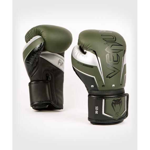 Boxhandschuhe Venum Elite Evo, Farbe: Khaki, OZ: 10oz
