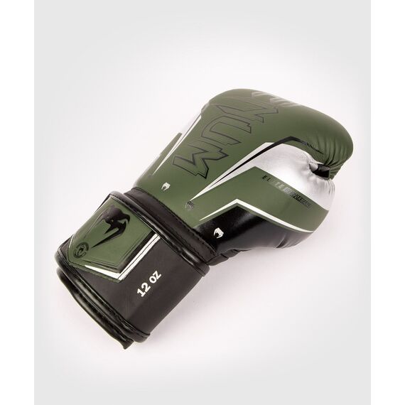 Venum Elite Evo Boxing Gloves, Colour: Khaki, OZ: 12oz, 2 image