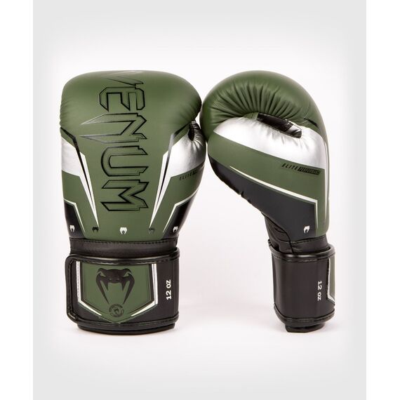 Gants de boxe Venum Elite Evo, Couleur: Kaki, oz: 16oz, 3 image
