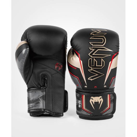 Gants de boxe Venum Elite Evo, Couleur: Noir, OZ: 16oz