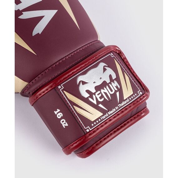 Gants de boxe Venum Elite, Couleur: Bordeaux, OZ: 14oz, 4 image