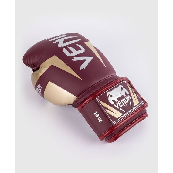 Gants de boxe Venum Elite, Couleur: Bordeaux, OZ: 14oz, 6 image