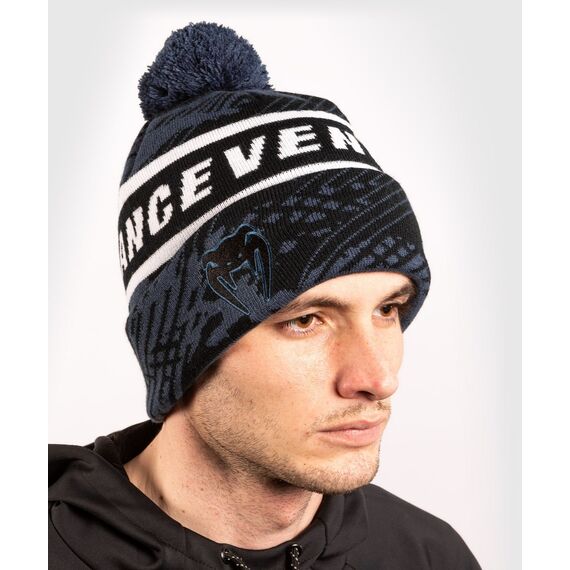 VE-03837-414-Venum Performance Beanie - Navy Blue/White