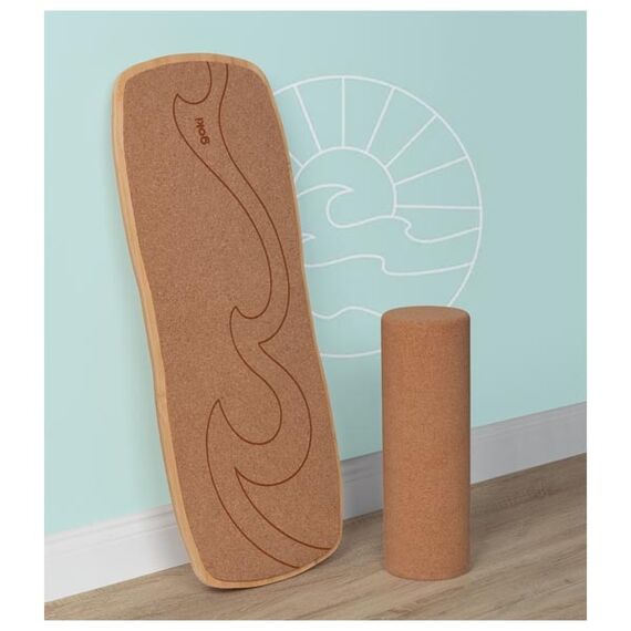 Balance Board mit Korkrolle Waikiki Beach Goki