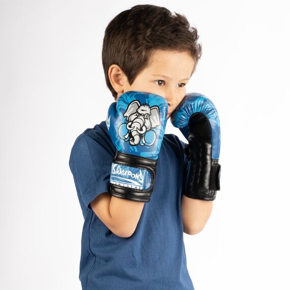 8 WEAPONS Kids Boxing Glove - Jipe blue 8 Oz, Colour: Blue, OZ: 8oz, 9 image