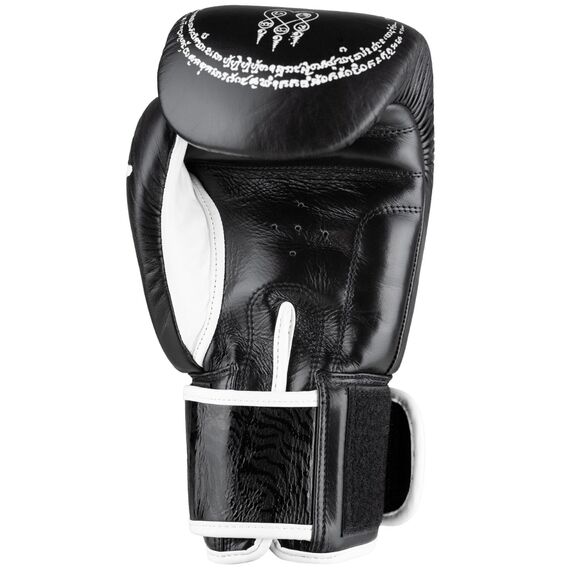 8 WEAPONS Boxing Gloves - Sak Yant Big Tiger black 12 Oz, Colour: Schwarz, OZ: 12oz, 3 image