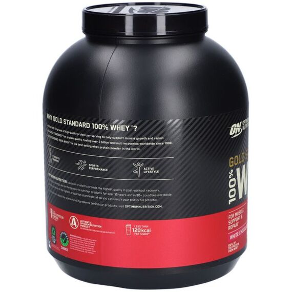 Gold Standard 100% Whey 2.3kg Optimum Nutrition | White Chocolate, 2 image