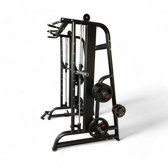 Smith machine "Power rack multi-station" en acier Titan, 7 image