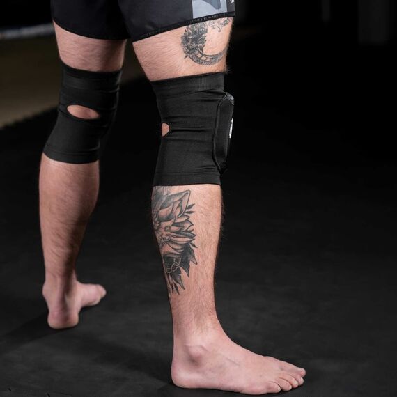 APEX Striking Knee Pads, Size: L/XL, Colour: Schwarz, 4 image