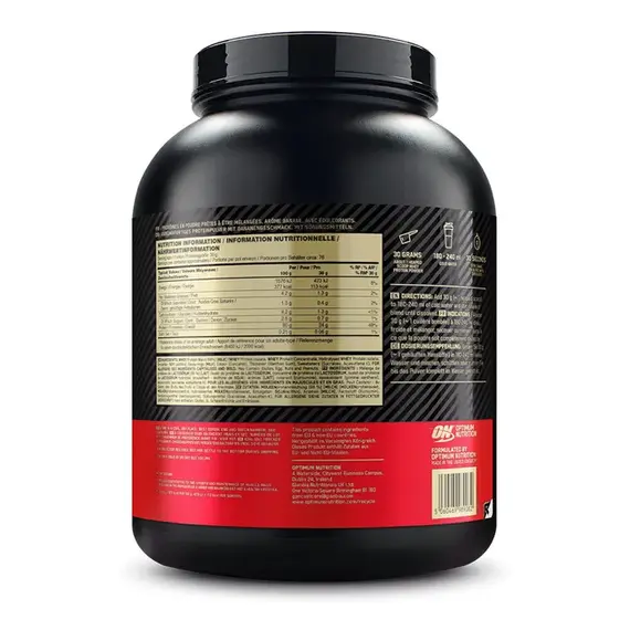 Gold Standard 100% Whey 2.3kg Optimum Nutrition | Banana, 4 image