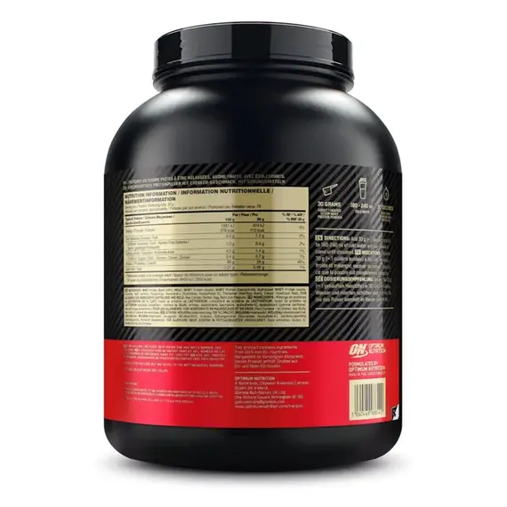 Gold Standard 100% Whey 2.3kg Optimum Nutrition | Fresa, 4 image