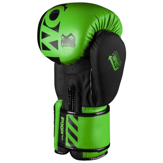 Boxing gloves APEX, Colour: Green, OZ: 14oz, 3 image