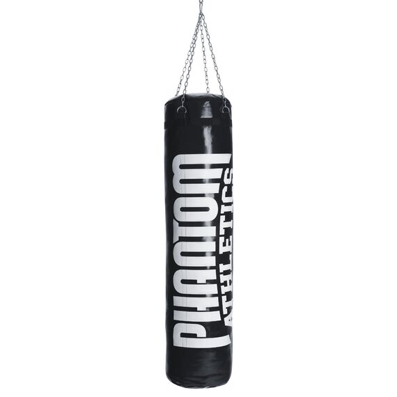 High-Performance Punching Bag with Filling - 120cm, Colour: Schwarz, Additional Weight: 30 kg, Length: 1.2m