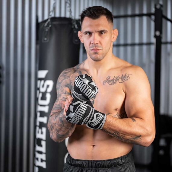 Hand wraps Impact Neopren Gel, Size: S/M, Colour: Schwarz, 4 image