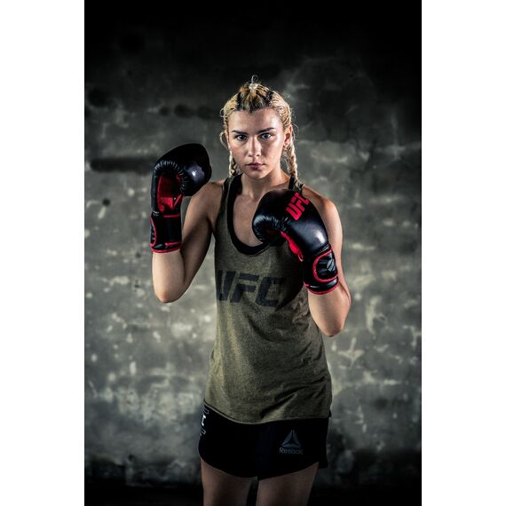 UFC Muay Thai Style Training Gloves, Colour: Schwarz, OZ: 12oz, 20 image